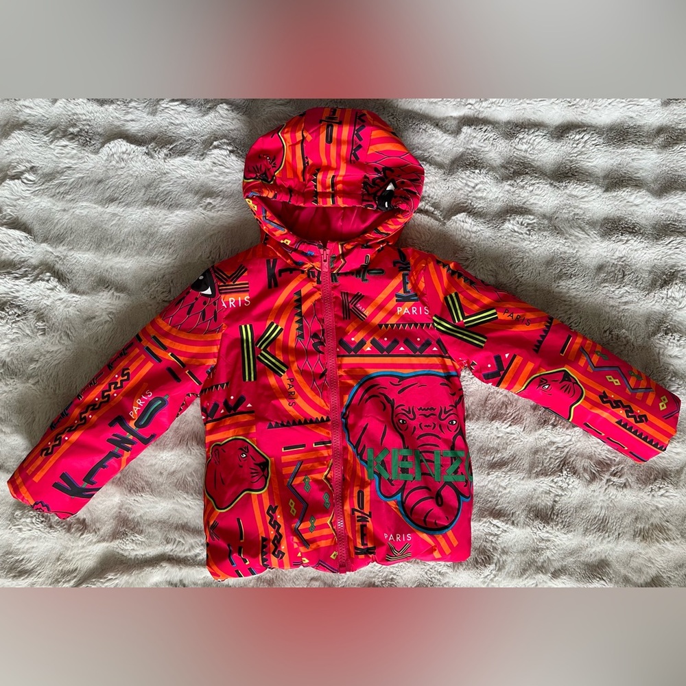 Kenzo kids girls hot pink jacket size 8
